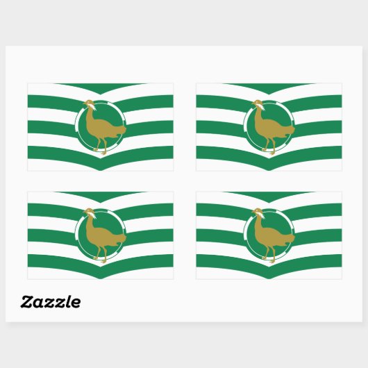 Drapeau de Wiltshire Sticker rectangulaire (Feuille)