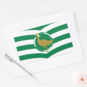 Drapeau de Wiltshire Sticker rectangulaire (Enveloppe)