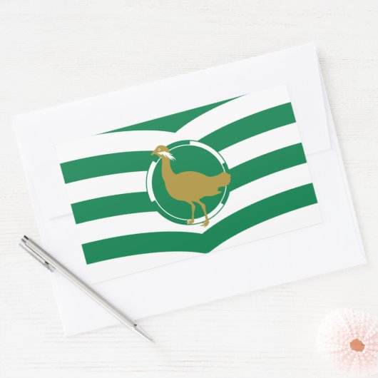 Drapeau de Wiltshire Sticker rectangulaire (Enveloppe)