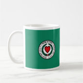 Drapeau de Worcester, Massachusetts Coffee Mug (Gauche)