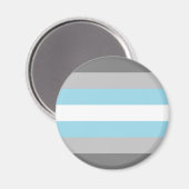 Drapeau demigay LGBT Magnet (Recto/Verso)
