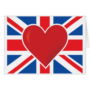 Drapeau des Anglais de coeur