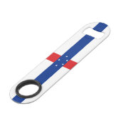 Drapeau des Antilles Pays-Bas (Dos Angle)