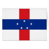 Drapeau des Antilles Pays-Bas (Devant horizontal)