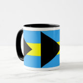 Drapeau des Bahamas Mug (Devant gauche)