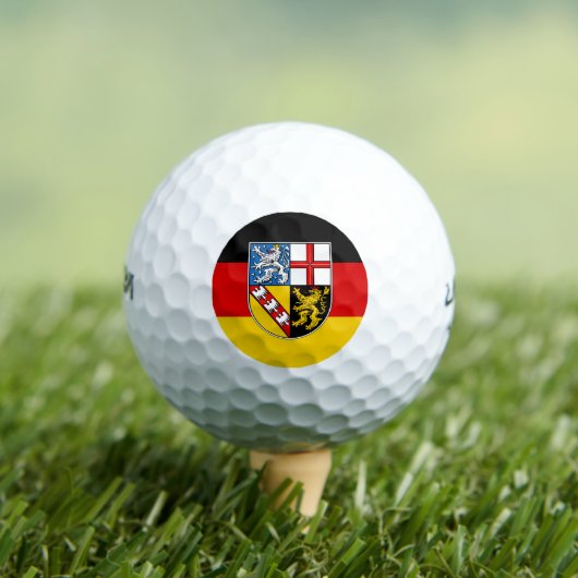 Drapeau des balles de golf de Sarre (T-shirt Insitu)