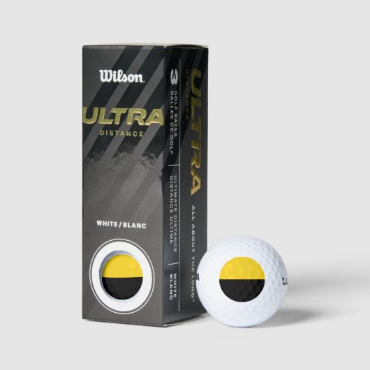 Drapeau des balles de golf de Saxe-Anhalt (Emballage)