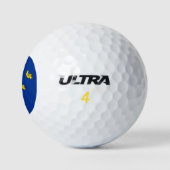 Drapeau des balles de golf de Sussex (Logo)
