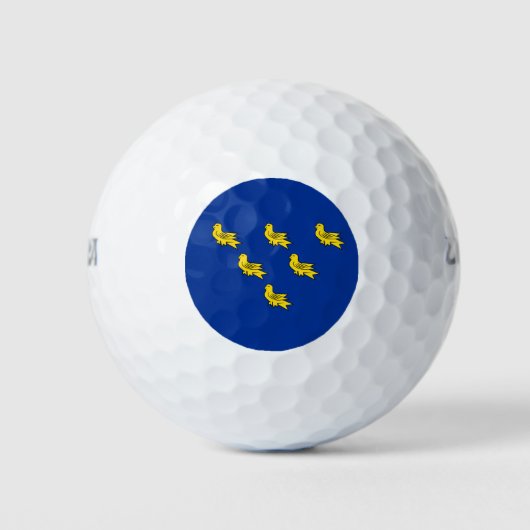 Drapeau des balles de golf de Sussex (Devant)