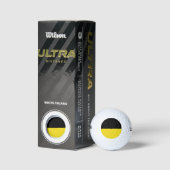 Drapeau des balles de golf du Bade-Wurtemberg (Emballage)