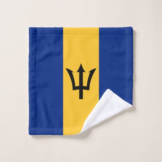 Drapeau des Barbade (Gant de toilette)