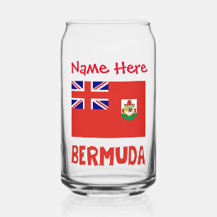 Drapeau des Bermudes Bermudia Personnalisé Nom Rou