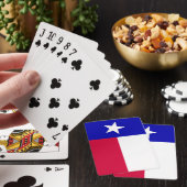 Drapeau des cartes de jeu du Texas (In Situ)
