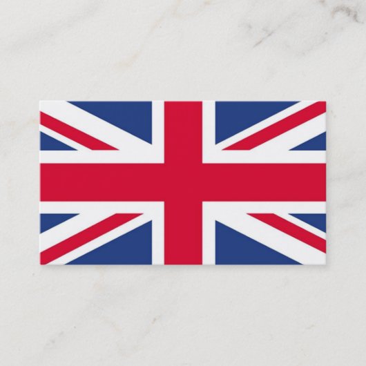 Drapeau des Cartes de visite britanniques (Devant)