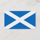 Drapeau des cartes de visite écossais (Dos)