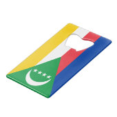Drapeau des Comores (Devant Angle)