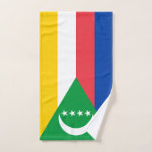 Drapeau des Comores (Serviette à main)