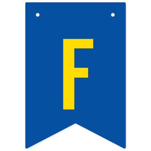 Drapeau des décorations de la fête d'anniversaire (Premier drapeau)