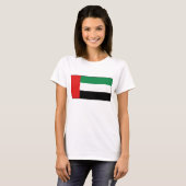 Drapeau des EAU x Carte T-shirt (Devant entier)