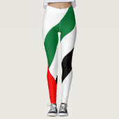 Drapeau des Émirats Arabes Unis Leggings (Devant)