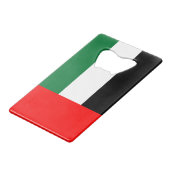 Drapeau des Émirats arabes unis pour l'ouverture d (Devant Angle)