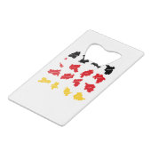 Drapeau des États allemands (Dos Angle)