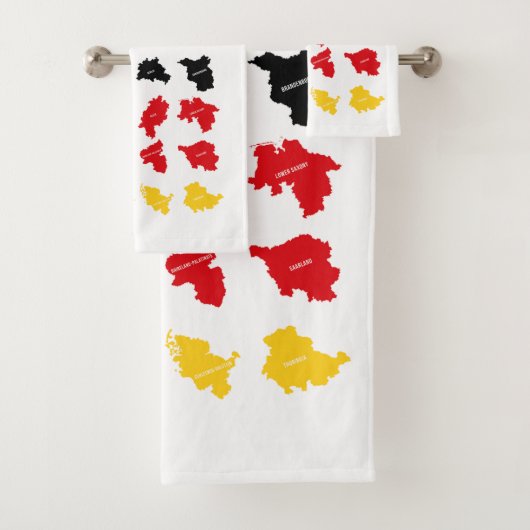 Drapeau des États allemands (En situation)