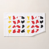 Drapeau des États allemands (Serviette à main)