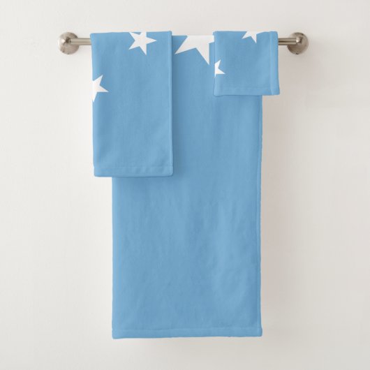 Drapeau des États fédérés de Micronésie (En situation)
