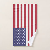 Drapeau des États-Unis (Serviette à main)