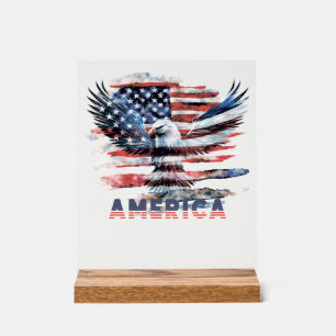 Drapeau des États-Unis. Amérique
