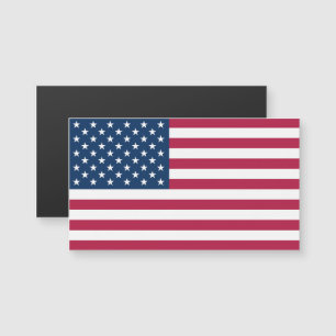 Drapeau des États-Unis d'Amérique carte magnétique