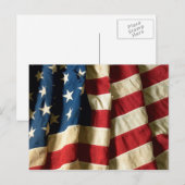 Drapeau des États-Unis d'Amérique - Carte postale (Devant / Derrière)