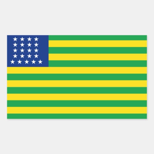 Drapeau des États-Unis du Brésil Stickers (Devant)