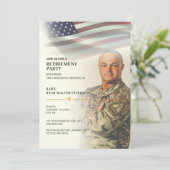 Drapeau des États-Unis | Invitation photo personna (Debout devant)