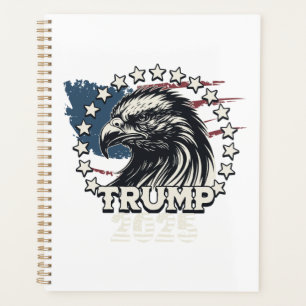 Drapeau des États-Unis.Président Donald Trump.R