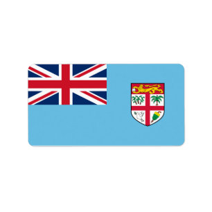 Drapeau des Étiquettes fidjiens