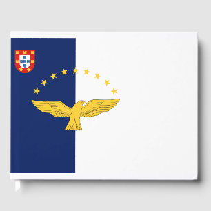 Drapeau des îles Açores Livre d'or