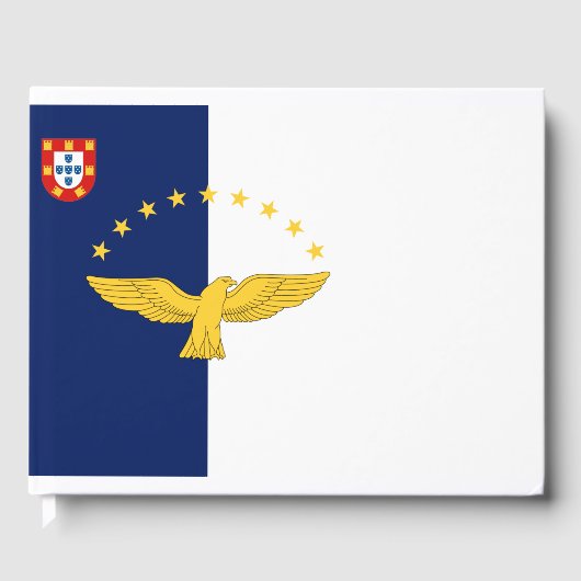 Drapeau des îles Açores Livre d'or (Recto)