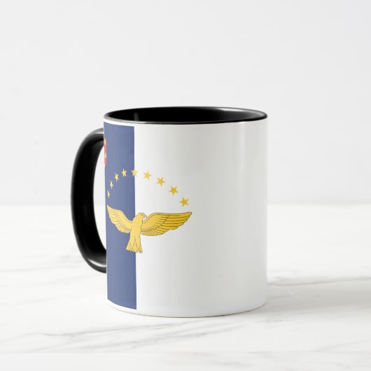 Drapeau des îles Açores Mug (Devant gauche)