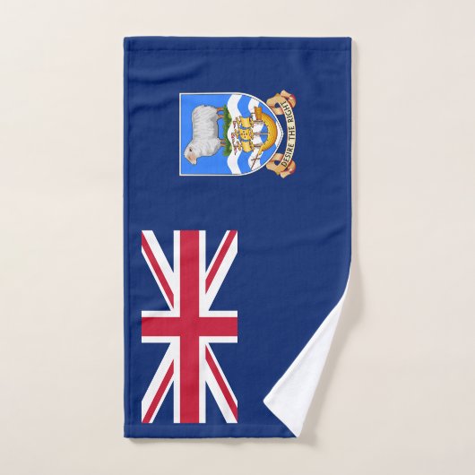 Drapeau des îles Falkland (Serviette à main)