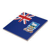 Drapeau des îles Falkland Carreau de céramique (Côté)