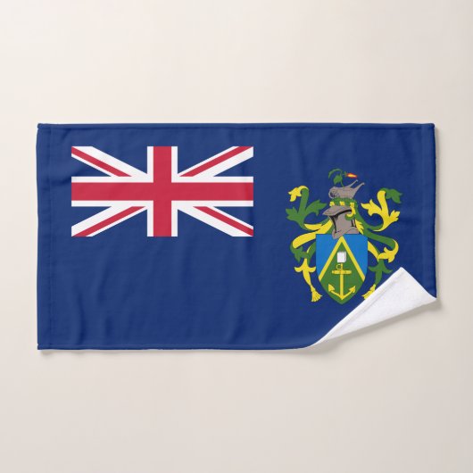Drapeau des îles Pitcairn (Serviette à main)