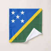 Drapeau des Îles Salomon (Gant de toilette)
