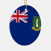 Drapeau des îles Vierges britanniques Ornement en (Droite)