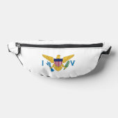 drapeau des îles Vierges des États-Unis (Poser)