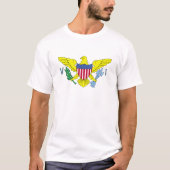 Drapeau des îles Vierges T-Shirt (Devant)