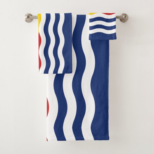 Drapeau des Kiribati (En situation)