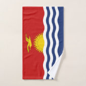 Drapeau des Kiribati (Serviette à main)