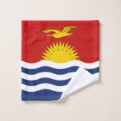 Drapeau des Kiribati (Gant de toilette)